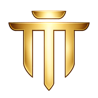 Lisley Maluf Advocacia — símbolo dourado da marca